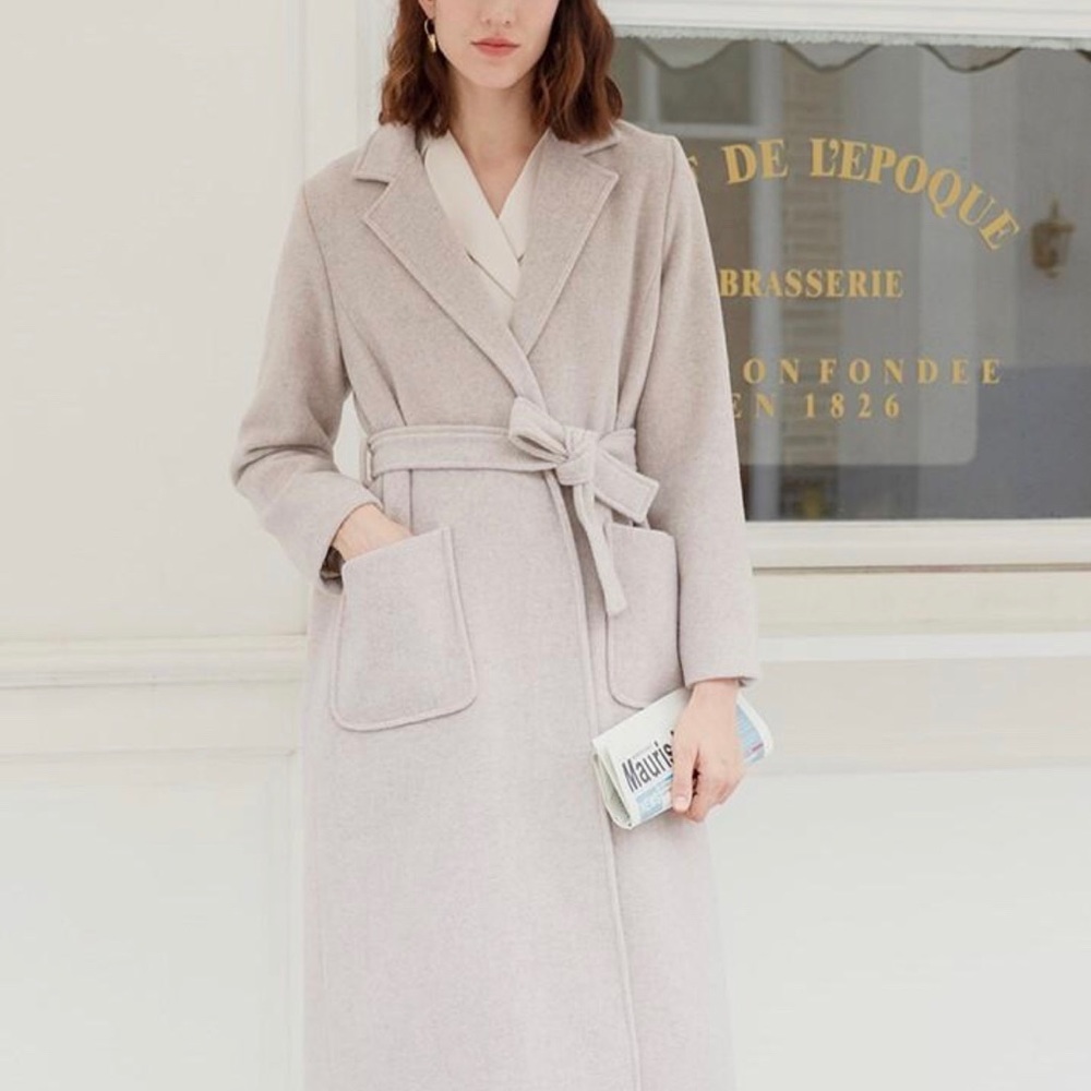 Simple Retro Adele Wool Coat